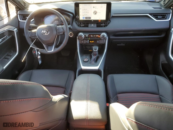 2024 Toyota RAV4 Prime XSE with VIN JTMEB3FV8RD231920, listed as a Copart auction lot 48289765 with 6,124 mi miles and Salvage Title. Bid and sale history available at carsss.com. Image 8.