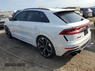 2024 Audi RS Q8 z VIN WU1ARBF19RD000254, wystawiony jako Copart lot #75186144 z przebiegiem Nie podano mil oraz Szkoda całkowita • Salvage title. Historia ofert i sprzedaży dostępna na DreamBid. Obrazek 2.
