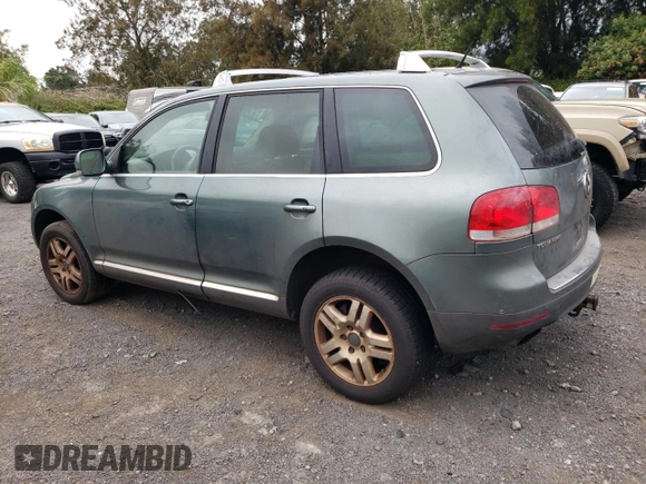 2006 Volkswagen Touareg 4.2L V8 z VIN WVGZM77L16D049631, wystawiony jako Copart lot #84882844 z przebiegiem Nie podano mil oraz Szkoda całkowita • Salvage title. Historia ofert i sprzedaży dostępna na DreamBid. Obrazek 2.