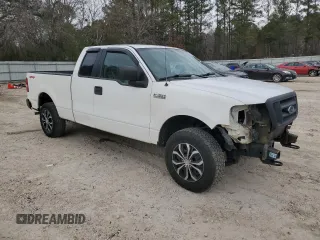 2006 Ford F-150 STX with VIN 1FTRX14WX6NA86887, listed as a Copart auction lot 89244855 with 227,244 mi miles and Salvage Title. Bid and sale history available at carsss.com. Image 4.