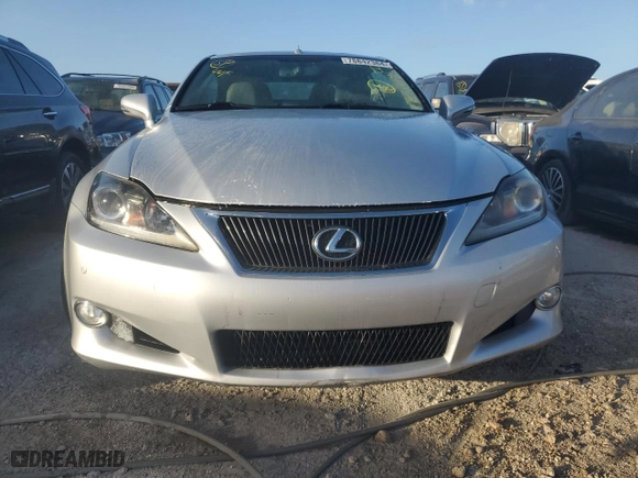 2014 Lexus IS 250C with VIN JTHFF2C25E2529794, listed as a Copart auction lot 78642364 with 0 miles and Non Repairable. Bid and sale history available at carsss.com. Image 5.