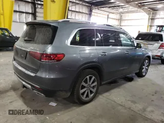 2020 Mercedes-Benz GLS with VIN 4JGFF5KE0LA221669, listed as a Copart auction lot 63554953 with 39,330 mi miles. Bid and sale history available at carsss.com. Image 3.