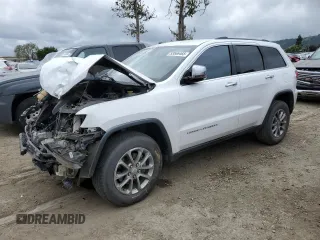 2016 Jeep Grand Cherokee Limited with VIN 1C4RJFBG6GC413356, listed as a Copart auction lot 53566465 with 147,607 mi miles and Salvage title. Bid and sale history available at DreamBid. Image 1.