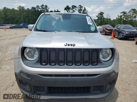 2017 Jeep Renegade Altitude with VIN ZACCJABB6HPF55278, listed as a Copart auction lot 59189225 with 156,379 mi miles and Salvage title. Bid and sale history available at DreamBid. Image 5.