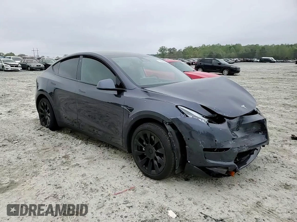 2021 Tesla Model Y Long Range z VIN 5YJYGDEE0MF254020, wystawiony jako Copart lot #51666865 z przebiegiem 25 805 mil mil oraz Szkoda całkowita • Salvage title. Historia ofert i sprzedaży dostępna na DreamBid. Obrazek 10.