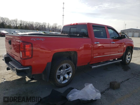 2016 Chevrolet Silverado 1500 LTZ with VIN 3GCUKSEJXGG143939, listed as a Copart auction lot 44329655 with 121,940 mi miles and Salvage Title. Bid and sale history available at DreamBid. Image 3.