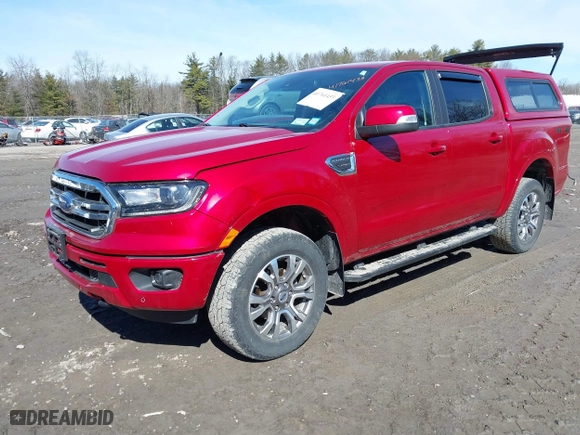 2020 Ford Ranger XL with VIN 1FTER4FH3LLA81448, listed as a IAAI auction lot 41761433 with 40,751 mi miles. Bid and sale history available at carsss.com. Image 18.