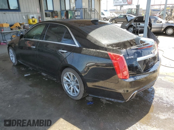 2019 Cadillac CTS Luxury RWD with VIN 1G6AR5SS7K0140817, listed as a Copart auction lot 49854315 with 96,480 mi miles and Salvage title. Bid and sale history available at DreamBid. Image 2.