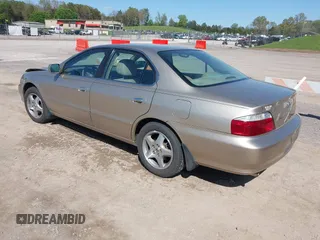 2003 Acura TL with VIN 19UUA56663A047024, listed as a IAAI auction lot 41995219 with 225,464 mi miles. Bid and sale history available at carsss.com. Image 3.
