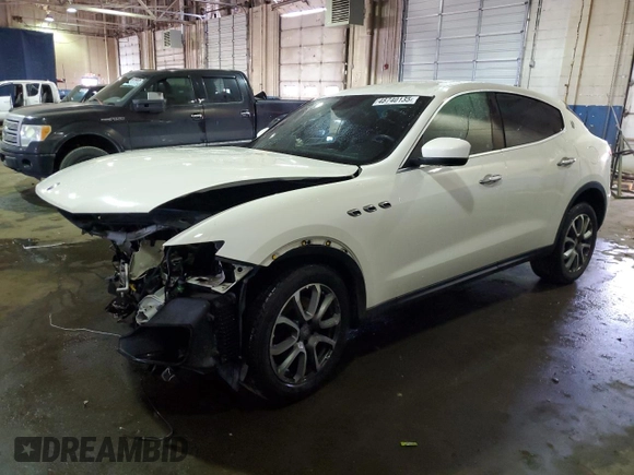 2018 Maserati Levante with VIN ZN661XUA1JX299279, listed as a Copart auction lot 48740135 with 0 mi miles and Clean Title. Bid and sale history available at carsss.com. Image 1.