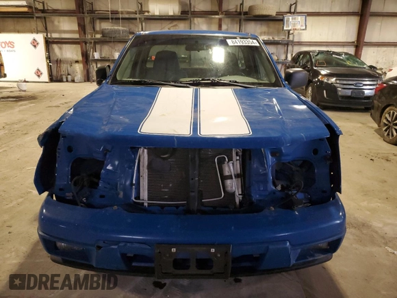 2008 Chevrolet Colorado LS with VIN 1GCCS249388220645, listed as a Copart auction lot 84193354 with 86,662 mi miles and Salvage Title. Bid and sale history available at DreamBid. Image 5.