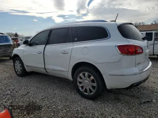 2017 Buick Enclave Leather with VIN 5GAKRBKD0HJ325295, listed as a Copart auction lot 47008875 with 144,846 mi miles and Salvage Title. Bid and sale history available at DreamBid. Image 2.