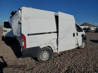 2023 Ram ProMaster Cargo with VIN 3C6LRVBG0PE540211, listed as a Copart auction lot 57310074 with 7,907 mi miles and Salvage Title. Bid and sale history available at carsss.com. Image 3.