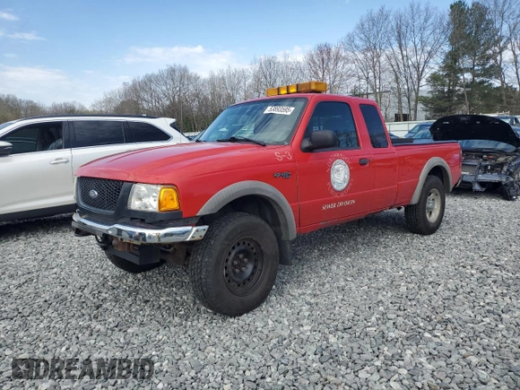 2003 Ford Ranger XL Fleet with VIN 1FTZR45EX3TA18064, listed as a Copart auction lot 53893595 with 94,168 mi miles and Clean title. Bid and sale history available at DreamBid. Image 1.