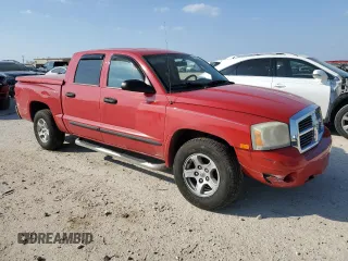 2007 Dodge Dakota SLT with VIN 1D7HE48K57S204816, listed as a Copart auction lot 44416135 with 138,552 mi miles and Salvage Title. Bid and sale history available at carsss.com. Image 4.