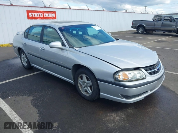 2003 Chevrolet Impala LS with VIN 2G1WH52K739324967, listed as a IAAI auction lot 41956886 with 58,642 mi miles and . Bid and sale history available at DreamBid. Image 1.