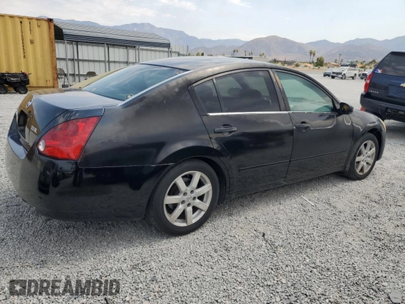 2006 Nissan Maxima SL with VIN 1N4BA41E76C843780, listed as a Copart auction lot 65278135 with 233,179 mi miles and Clean title. Bid and sale history available at DreamBid. Image 3.
