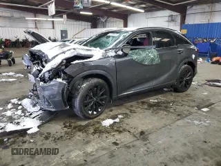 2024 Lexus RX with VIN 2T2BCMEA2RC011119, listed as a Copart auction lot 45760425 with 0 mi miles and Salvage Title. Bid and sale history available at carsss.com. Image 1.