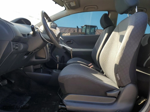 2009 Toyota Yaris with VIN JTDJT903395259902, listed as a Copart auction lot 48553525 with 0 mi miles and Salvage Title. Bid and sale history available at carsss.com. Image 7.
