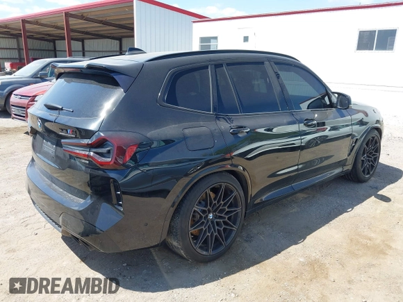 2022 BMW X3 M with VIN 5YM13EC04N9L89028, listed as a IAAI auction lot 42258087 with 23,240 mi miles and . Bid and sale history available at DreamBid. Image 4.