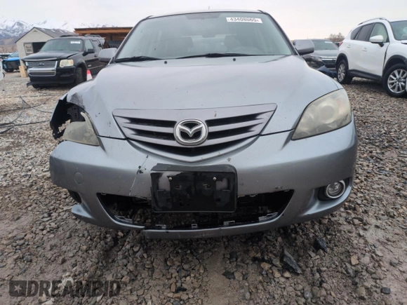 2006 Mazda 3 S Grand Touring with VIN JM1BK344461451050, listed as a Copart auction lot 43408065 with 176,211 mi miles and Salvage Title. Bid and sale history available at DreamBid. Image 5.