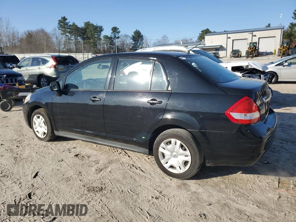 2010 Nissan Versa S with VIN 3N1BC1APXAL389593, listed as a Copart auction lot 52140555 with 110,438 mi miles and Non Repairable. Bid and sale history available at DreamBid. Image 2.