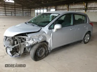 2010 Nissan Versa 1.8 SL with VIN 3N1BC1CP7AL405424, listed as a Copart auction lot 66941474 with 143,410 mi miles and Salvage Title. Bid and sale history available at carsss.com. Image 1.