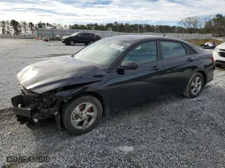 2022 Hyundai Elantra SE with VIN 5NPLL4AG6NH053254, listed as a Copart auction lot 45707335 with 89,283 mi miles and Salvage Title. Bid and sale history available at carsss.com. Image 1.
