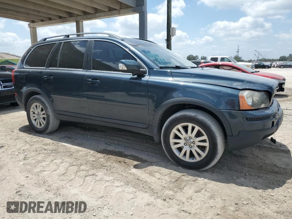 2008 Volvo XC90 I6 with VIN YV4CY982X81468286, listed as a Copart auction lot 53722625 with 127,254 mi miles and Salvage Title. Bid and sale history available at carsss.com. Image 4.