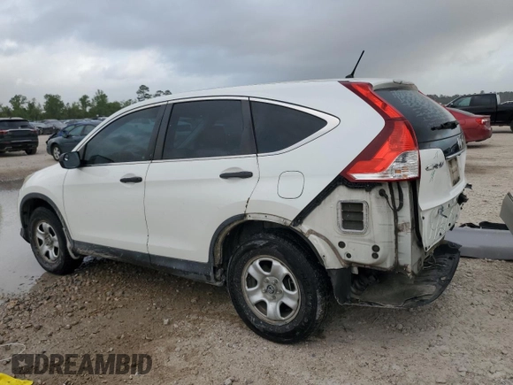 2013 Honda CR-V LX with VIN 5J6RM3H33DL028594, listed as a Copart auction lot 51789075 with 215,599 mi miles and Salvage Title. Bid and sale history available at carsss.com. Image 2.