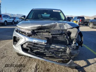 2024 Chevrolet TrailBlazer LS with VIN KL79MMS22RB191520, listed as a Copart auction lot 46158955 with 2,546 mi miles and Salvage Title. Bid and sale history available at DreamBid. Image 5.