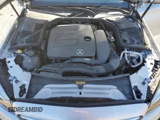 2020 Mercedes-Benz C C 300 with VIN W1KWF8DB2LR596267, listed as a Copart auction lot 86908154 with 48,382 mi miles and Salvage Title. Bid and sale history available at carsss.com. Image 12.