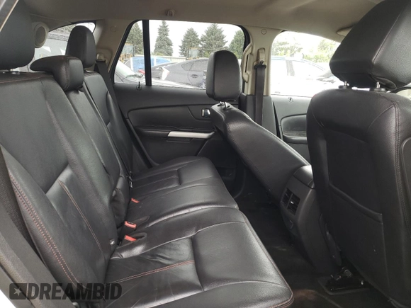 2013 Ford Edge Limited with VIN 2FMDK3KCXDBE16710, listed as a Copart auction lot 61336824 with 131,129 mi miles and Salvage Title. Bid and sale history available at carsss.com. Image 10.