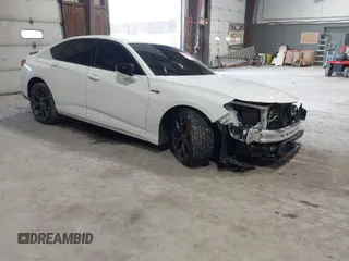 2023 Acura TLX Type S with VIN 19UUB7F95PA002147, listed as a IAAI auction lot 41860522 with 11,747 mi miles and . Bid and sale history available at DreamBid. Image 1.