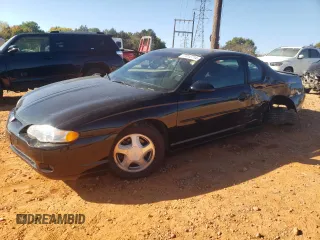 2003 Chevrolet Monte Carlo SS with VIN 2G1WX12K939166563, listed as a Copart auction lot 77012714 with 53,487 mi miles and Salvage Title. Bid and sale history available at carsss.com. Image 1.