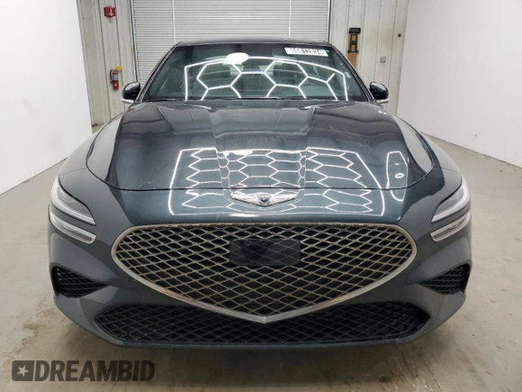 2023 Genesis G70 2.0T with VIN KMTG34TA1PU126969, listed as a Copart auction lot 65612834 with 37,359 mi miles and Salvage Title. Bid and sale history available at DreamBid. Image 5.