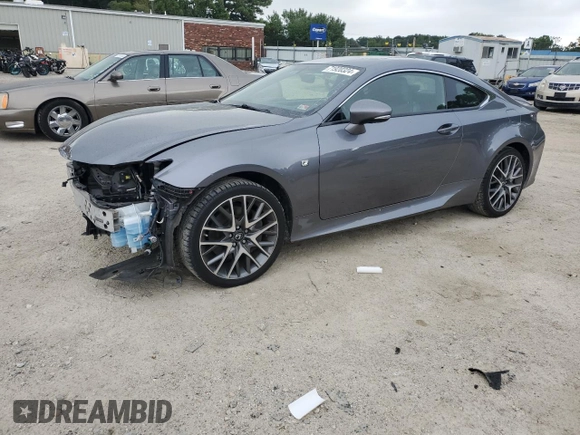 2017 Lexus RC 350 with VIN JTHSE5BC1H5008409, listed as a Copart auction lot 71920324 with 83,379 mi miles and Salvage title. Bid and sale history available at DreamBid. Image 1.