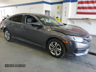 2017 Honda Civic LX with VIN 2HGFC2F5XHH539976, listed as a Copart auction lot 60558865 with 79,519 mi miles and Salvage title. Bid and sale history available at DreamBid. Image 4.