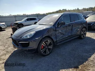 2014 Porsche Cayenne Turbo with VIN WP1AC2A27ELA87214, listed as a Copart auction lot 74175554 with 122,988 mi miles and Salvage title. Bid and sale history available at DreamBid. Image 1.