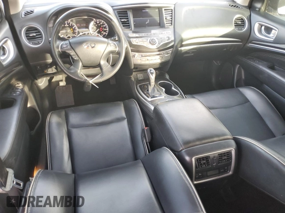 2019 Infiniti QX60 Luxe with VIN 5N1DL0MN1KC558631, listed as a Copart auction lot 87470524 with 139,190 mi miles and Salvage title. Bid and sale history available at DreamBid. Image 8.