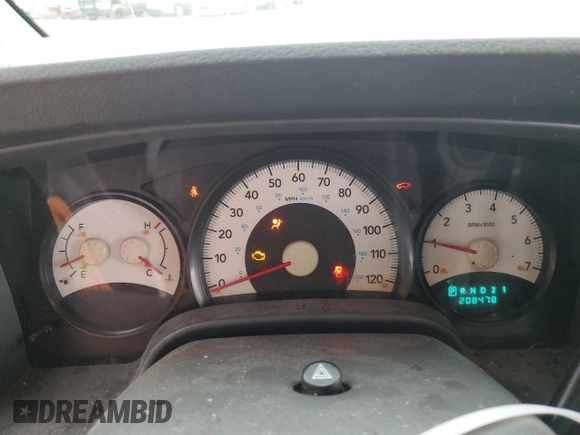 2005 Dodge Durango SXT with VIN 1D4HD38KX5F537724, listed as a Copart auction lot 78929714 with 208,478 mi miles and Salvage title. Bid and sale history available at DreamBid. Image 9.