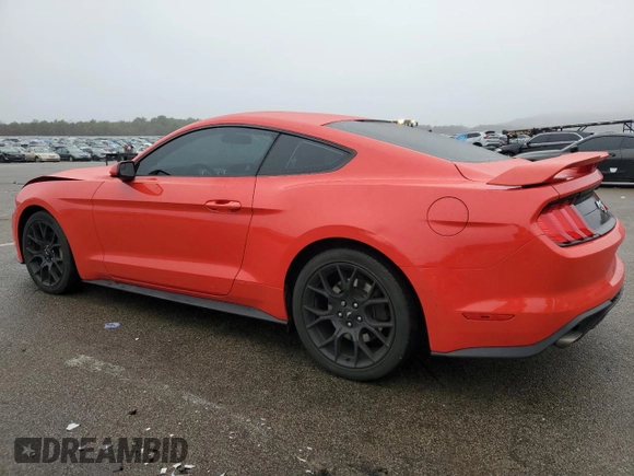 2018 Ford Mustang EcoBoost z VIN 1FA6P8TH7J5160800, wystawiony jako Copart lot #84104374 z przebiegiem 41 983 mil mil oraz Nie do naprawy • Non repairable. Historia ofert i sprzedaży dostępna na DreamBid. Obrazek 2.