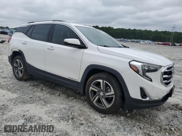 2020 GMC Terrain SLT with VIN 3GKALPEV6LL261699, listed as a Copart auction lot 60402175 with 99,843 mi miles and Salvage title. Bid and sale history available at DreamBid. Image 4.