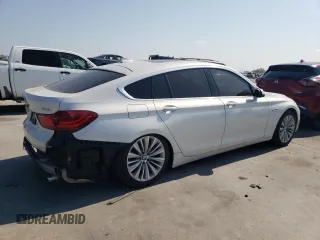2015 BMW 5 Series GT 535i with VIN WBA5M2C50FD872030, listed as a Copart auction lot 75757894 with 115,707 mi miles and Salvage Title. Bid and sale history available at carsss.com. Image 3.