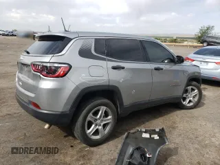 2023 Jeep Compass Sport z VIN 3C4NJDAN8PT508895, wystawiony jako Copart lot #57357745 z przebiegiem 19 211 mil mil oraz Szkoda całkowita • Salvage title. Historia ofert i sprzedaży dostępna na DreamBid. Obrazek 3.