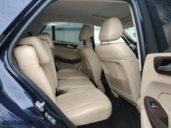 2016 Mercedes-Benz GLE with VIN 4JGDA5HB2GA633732, listed as a Copart auction lot 48881775 with 0 mi miles and Salvage Title. Bid and sale history available at carsss.com. Image 12.
