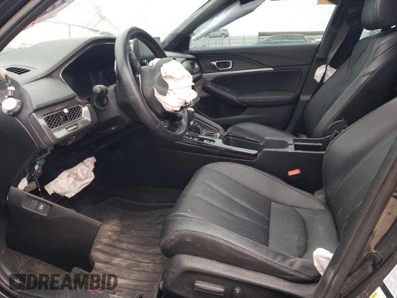 2023 Acura Integra w/A-Spec Package with VIN 19UDE4H31PA022989, listed as a Copart auction lot 44008855 with Not Provided miles and Salvage Title. Bid and sale history available at DreamBid. Image 7.
