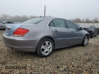 2005 Acura RL with VIN JH4KB16505C012472, listed as a Copart auction lot 84663124 with 129,342 mi miles and Clean Title. Bid and sale history available at carsss.com. Image 3.