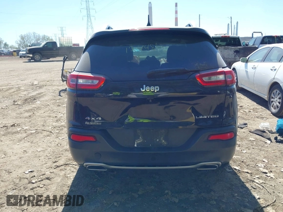 2016 Jeep Cherokee Limited z VIN 1C4PJMDS4GW124486, wystawiony jako IAAI lot #40503562 z przebiegiem 106 600 mil mil oraz . Historia ofert i sprzedaży dostępna na DreamBid. Obrazek 16.