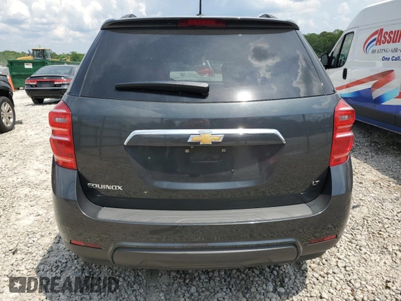 2017 Chevrolet Equinox LT with VIN 2GNALCEK6H1612637, listed as a Copart auction lot 55335965 with 185,483 mi miles and Clean Title. Bid and sale history available at carsss.com. Image 6.
